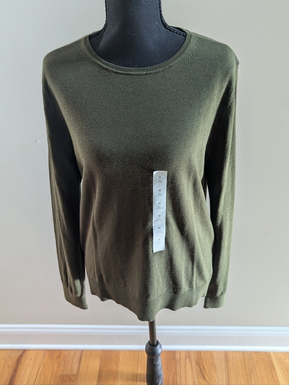Banana Republic Olive Green Crewneck Sweater